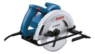 Serra Circular 7.1/4 Gks 130 Bosch 220v + 1 Disco 1300w Azul