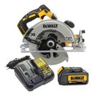Serra Circular Bateria 20v 3ah 7.1/4 Dcs570 Dewalt Completa Serra Circular Bateria 20v 3ah 7.1/4 Dcs570 Dewalt Completa