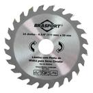 Serra Circular de Widea 4.3/8 Pol 111MM X 20MM 24 Dentes BRASFORT Serra Circular de Widea 4.3/8 Pol 111MM X 20MM 24 Dentes BRASFORT