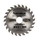 Serra Circular Madeira Navalha 4.3/8 110Mm X 24 Titanium Platina