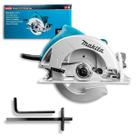 Serra Circular Makita 5007N 185mm 1800W 5800RPM Ajuste de Corte 45 e 90 Graus Coletor de Pó Empunhadura Ergonômica Marcenaria Construção Civil Obras