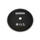 Serra Circular p/ Roçadeira 80 dentes 255x25,4x1,5 Nakashi