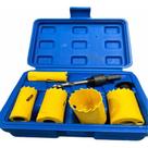 Serra copo bimetal kit maleta completobi-metal aco ferro madeira jogo 7 peças profissional - Western