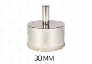 Serra Copo Broca Diamantada 30mm P/ Vidro Cerâmica Marmore Serra Copo Broca Diamantada 30mm P/ Vidro Cerâmica Marmore
