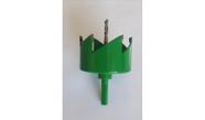 Serra copo em videa 80mm diametro 6 dentes