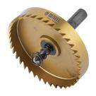 Serra copo para metal 70 mm revestimento em Nitreto de Titânio com suporte