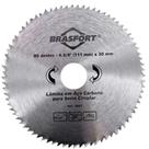 Serra de Aço Carbono com 80 Dentes 4.3/8"" x 20mm - 8661 - BRASFORT Serra de Aço Carbono com 80 Dentes 4.3/8"" x 20mm - 8661 - BRASFORT