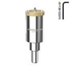 Serra de furo de diamante Mollom 1 (25 mm) com 2 peças de broca piloto