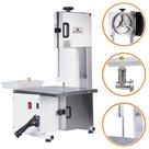 Serra Fita Bancada Mesa Inox Moedor Máquina Cortar Moer Carne Porco Frango Peixe Serrar Osso Semi Profissional Açougue Serra Fita Bancada Mesa Inox Moedor Máquina Cortar Moer Carne Porco Frango Peixe Serrar Osso Semi Profissional Açougue