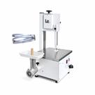 Serra Fita de Bancada com Moedor Boca 5 Açougue Carne Osso 1,46 Semi Inox Leggero