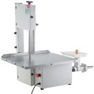 Serra Fita de Bancada com Moedor Malta Mesa Inox Branca Lâmina 181cm Motor 1/2 Cv Bivolt
