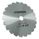Serra Lamina Circular Roçadeira 22 Dentes 200mm Furo 25,4mm