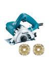 Serra Marmore 1300w 127v 4100nh3zx2 Makita com dois discos