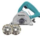 Serra Mármore 1300W 4100NH3ZX2 com 2 Discos de Corte 220V Makita