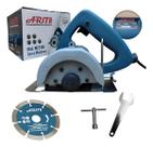 Serra Mármore Arita MC110B 1240W 220V Disco 110mm Cortes Precisos Granito Cerâmica