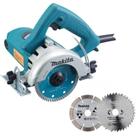 Serra Mármore Makita 5 POL 4100NH2Z + 2 Discos - Diamantado e para Madeira Serra Mármore Makita 5 POL 4100NH2Z + 2 Discos - Diamantado e para Madeira