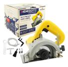 Serra Mármore Profissional Menegotti 1300W Corte 34mm 127V ou 220V Alta Rotação