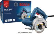 Serra Marmore Titan 1500w Bosch GDC 150 Serra Marmore Titan 1500w Bosch GDC 150
