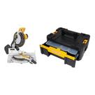 Serra meia esquadria dws715+gaveta profunda dwst17803 dewalt