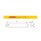 Serra para maquina HSS 18 x 1.1/4" 06D - Starret RS1806-6