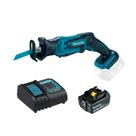 Serra Sabre Bateria 18v 5ah Makita Djr185z Carregador Bivolt