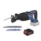Serra Sabre Bosch GSA 185-LI 18V Brush 2 lâminas + 1Bat 4Ah Serra Sabre Bosch GSA 185-LI 18V Brush 2 lâminas + 1Bat 4Ah
