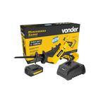 Serra Sabre Com Bateria e Carregador 18v 2AH ISSV1835 Vonder
