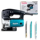 Serra Tico Tico Makita M4302B 450W 3100ipm 127V/220V Golpe 18mm Capacidade até 48mm em Madeira Com Acessórios Cortes Precisos e Alinhados Profissional