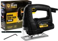 Serra Tico Tico Profissional 500w 3000 Gpm Ângulo De 45 Com Acessórios Bst500 The Black Tools 127v