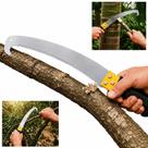 Serrote Curvo 14" Para Poda de Galhos Árvores e Jardinagem BOM1080
