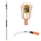 Serrote Poda com Colhedor Fruta Laranja e Cabo Extensor 5 Metros Tramontina