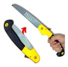 Serrote Poda com Lâmina 180mm Profissional Dobrável Portátil 18 cm Jardinagem Camping