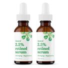 Sérum ASUTRA Antienvelhecimento 2,5% de retinol 30 mL (2 unidades) com vitamina E