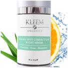 Sérum corretor de manchas escuras Kleem Organics para rosto, mãos e pescoço Sérum corretor de manchas escuras Kleem Organics para rosto, mãos e pescoço