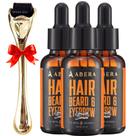 Sérum de Crescimento Capilar ABERA Natural - Com Biotina e Óleo de Rícino