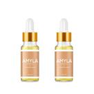 Sérum de Crescimento Capilar Amyla Cosmetics - 2 Unidades de 30ml - Para Mulheres
