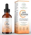 Sérum de vitamina C Mountain Fresh Naturals 30 ml com 20% de ácido ascórbico