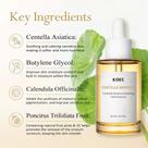 Sérum Facial Calmante Centella Asiatica Koec Adultos Todo Tipo De Pele Dia/noite Sérum Facial Calmante Centella Asiatica Koec Adultos Todo Tipo De Pele Dia/noite