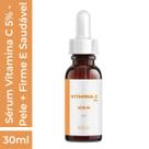 Sérum Facial Com Vitamina C 5% - Pele + Firme e Saudável - 30ml