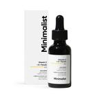 Sérum facial minimalista 20 ml 16% de vitamina C com antioxidantes