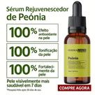 Sérum Facial Rejuvenescedor de Peônia da Dermachem Reduz os Poros Uniformiza o Tom Toque aveludado Sérum Facial Rejuvenescedor de Peônia da Dermachem Reduz os Poros Uniformiza o Tom Toque aveludado
