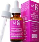 Sérum Facial SeoulCeuticals com Ácido Kójico e Alpha Arbutin - 30ml - Clareador de Manchas