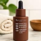 Sérum Facial Suavizador de Olheiras Ácido Ferúlico Vitamina C Q10 Ilumina, Revitaliza e Uniformiza a Área dos Olhos
