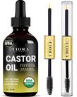Sérum Fiora Naturals Óleo de rícino orgânico prensado a frio 30mL