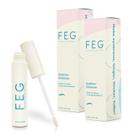 Sérum Intensificador de Sobrancelhas FEG Growth Treatment - Kit com 2 Unidades de 6ml