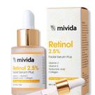 Sérum mivida Retinol 2,5% com ácido hialurônico, Vit C, E 30 mL