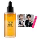 Sérum Nacific x Stray Kids Fresh Herb Origin com cartões fotográficos