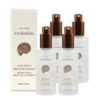 Sérum para cabelo HerStyler Evolution, óleo de argan com vitamina E, pacote com 4
