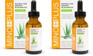 Sérum para Crescimento Capilar MINO PLUS 60 ml com Aloe Vera, pacote com 2 Sérum para Crescimento Capilar MINO PLUS 60 ml com Aloe Vera, pacote com 2