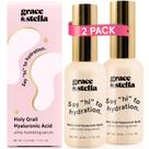 Sérum Skincare Grace & stella Ácido Hialurônico 50 mL (pacote com 2)